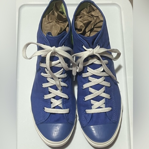 FINAL SALEConverse Chuck Taylor All-Star Blue High-Top Women's Sneakers, Size 10 - Picture 1 of 8